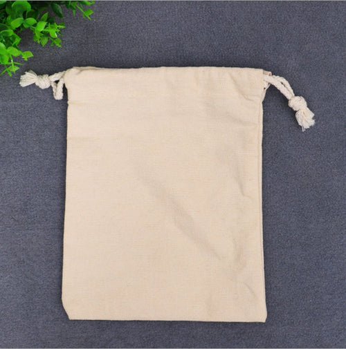 Custom Logo Canvas drawstring bags can be customized | Premium Corporate Gifts and Custom Gifts