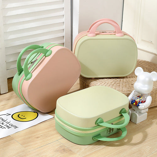 Custom Logo 14-inch Retro Makeup Suitcase | Premium Corporate Gifts and Custom Gifts