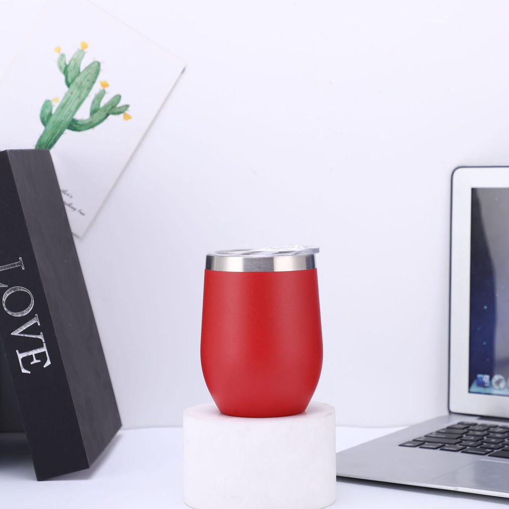 Custom Logo Curved metal eco-friendly cup | Premium Corporate Gifts and Custom Gifts