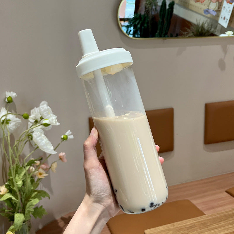 Custom Logo ins-style elephant straw milk tea cup | Premium Corporate Gifts and Custom Gifts