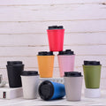Custom Logo Eco-friendly Wheat Double Double-Layer Coffee Eco-friendly Cup | Premium Corporate Gifts and Custom Gifts