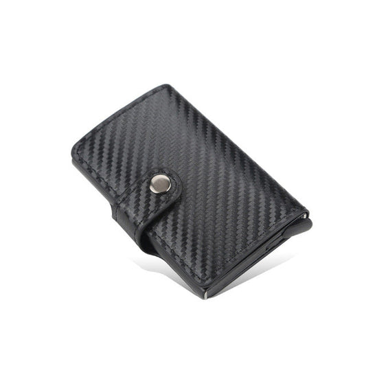 Custom Logo Plaid Anti-Magnetic Card Case | Premium Corporate Gifts and Custom Gifts