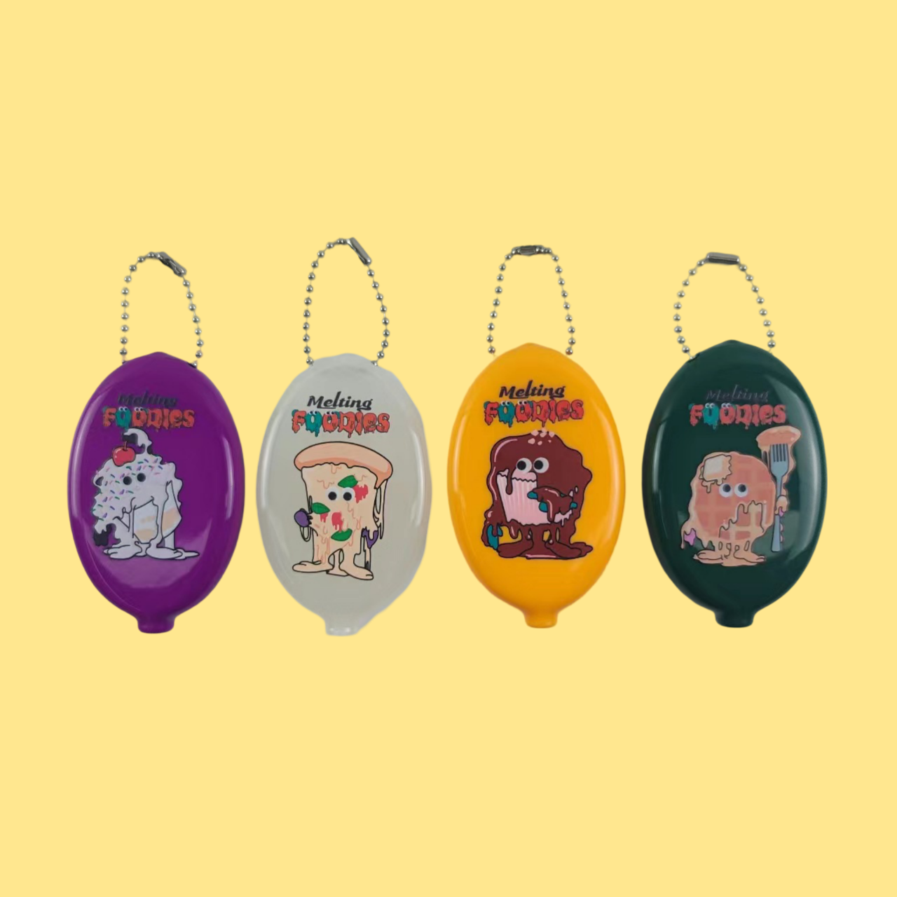 Custom Logo  PVC leaf-shaped coin purse | Premium Corporate Gifts and Custom Gifts